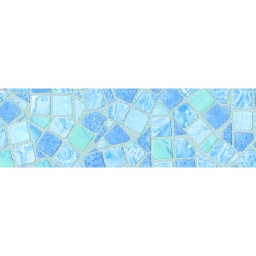 Samolepicí fólie GEKKOFIX 10200,45 cm x 2 m | Modrá mozaika